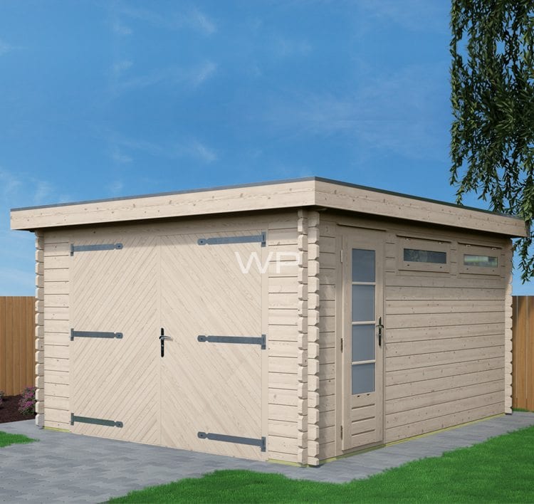 Holzgarage