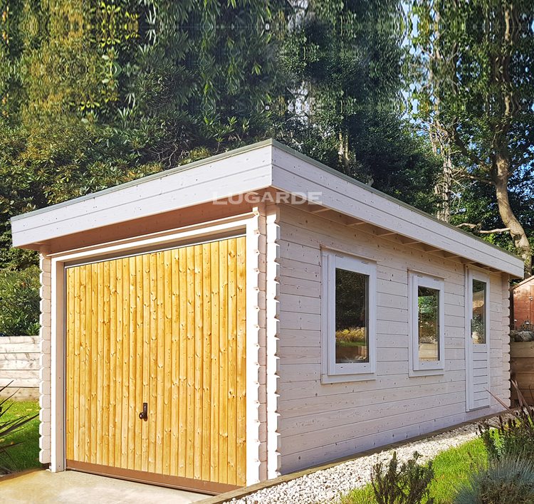 Holzgarage