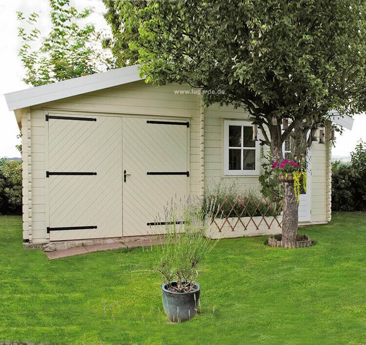 Holzgarage